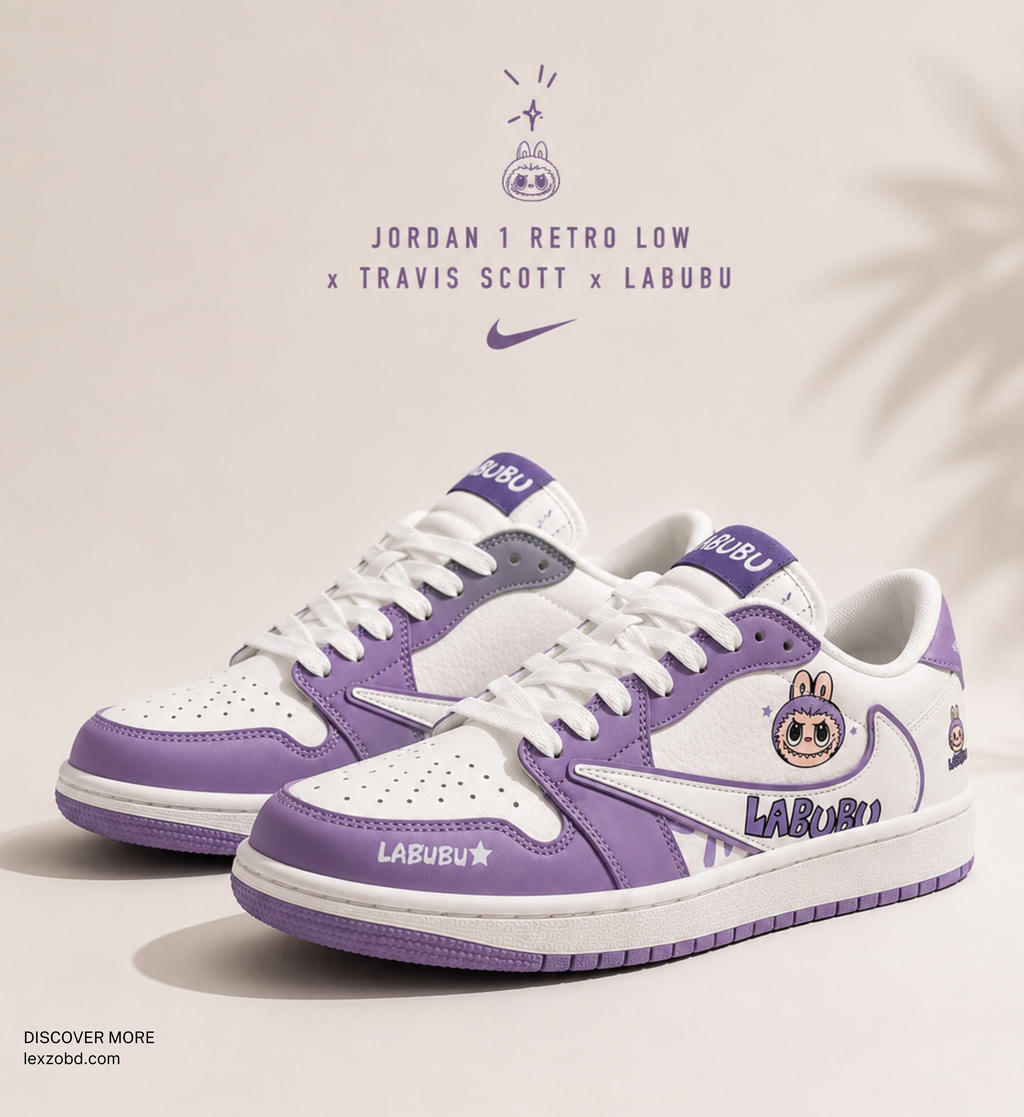 Jordan 1 Retro Low x Travis Scott x Labubu— Women's