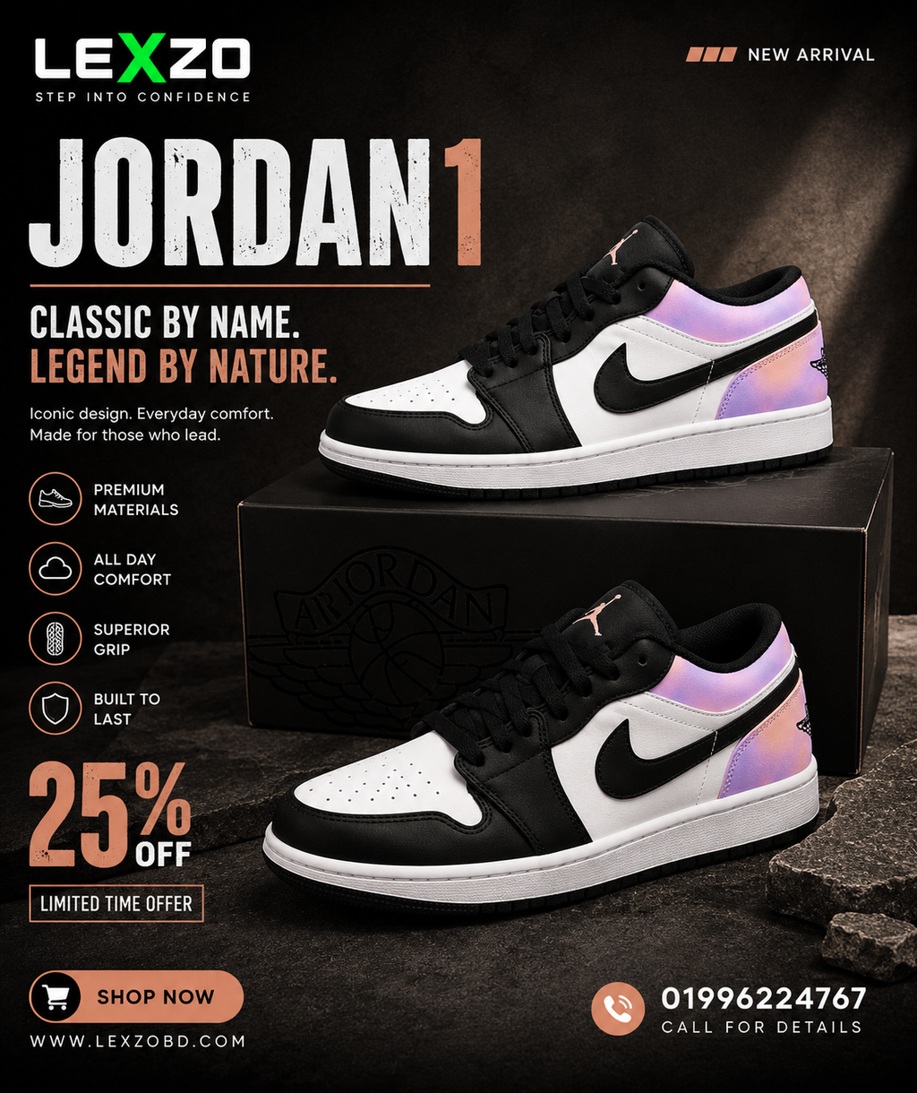 Air Jordan 1 Low SE "Tie Dye"