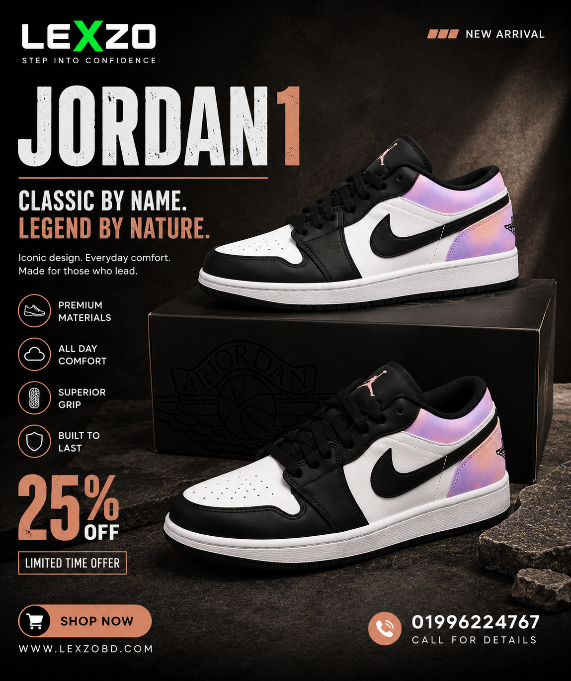 Air Jordan 1 Low SE "Tie Dye"