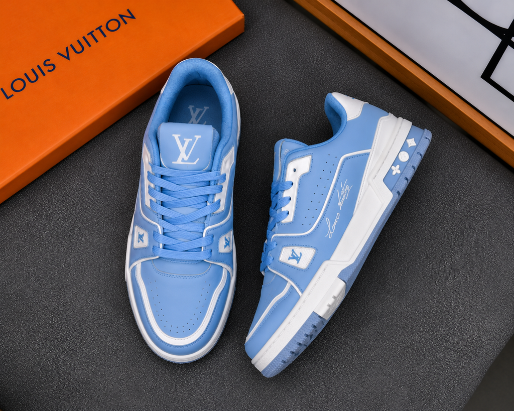 LV Trainer #54 Light Blue White