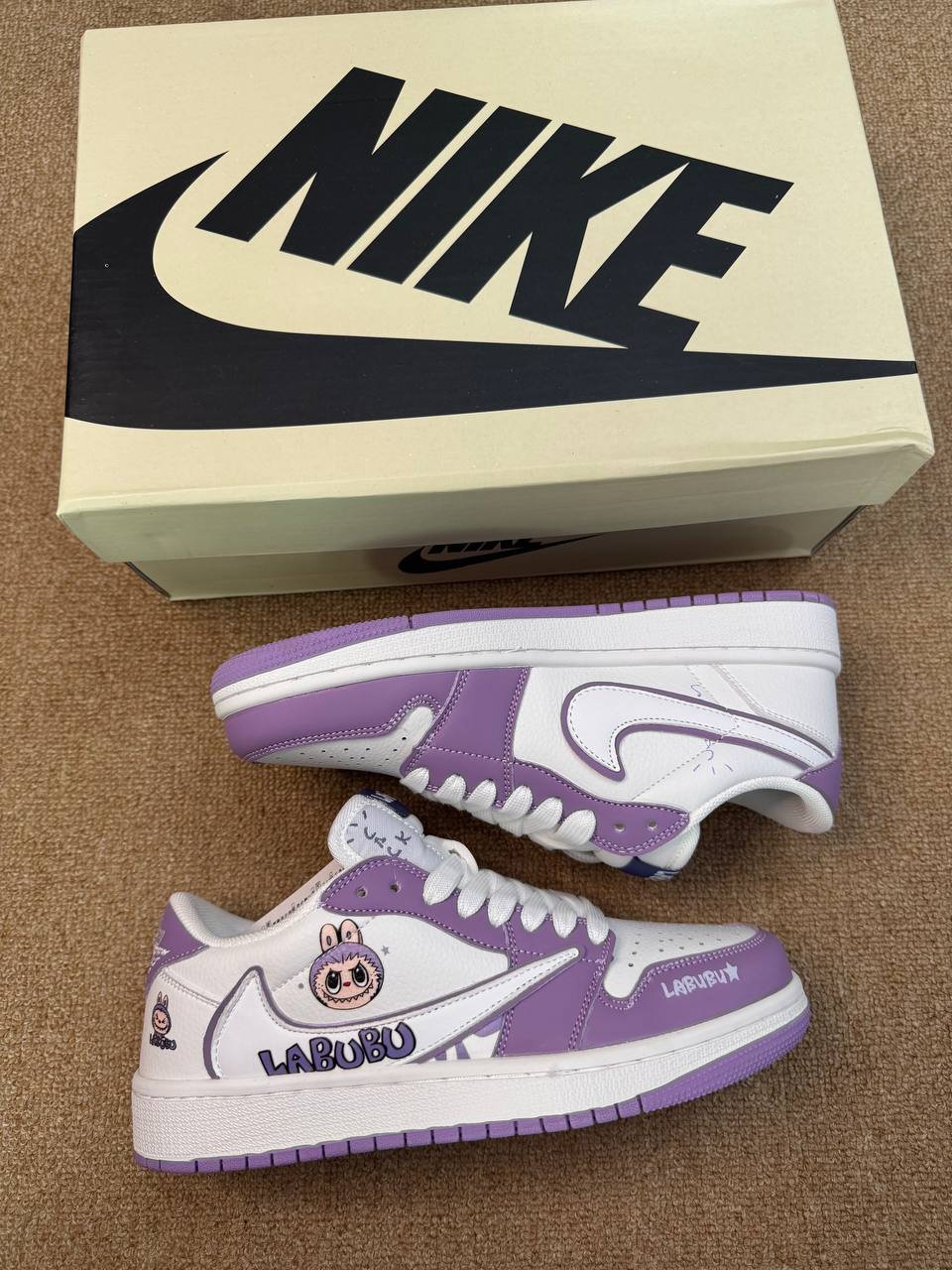Jordan 1 Retro Low x Travis Scott x Labubu— Women's